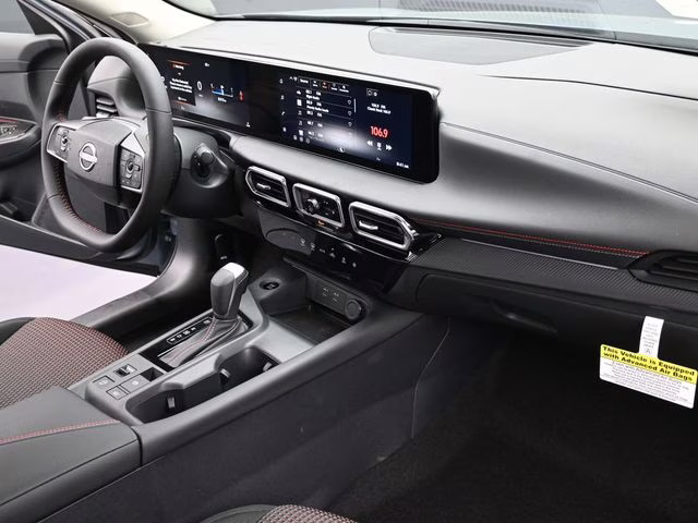 2026 Atlantic Gray/Super Black Nissan Sentra SR FWD Sedan