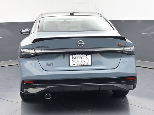 2026 Atlantic Gray/Super Black Nissan Sentra SR FWD Sedan