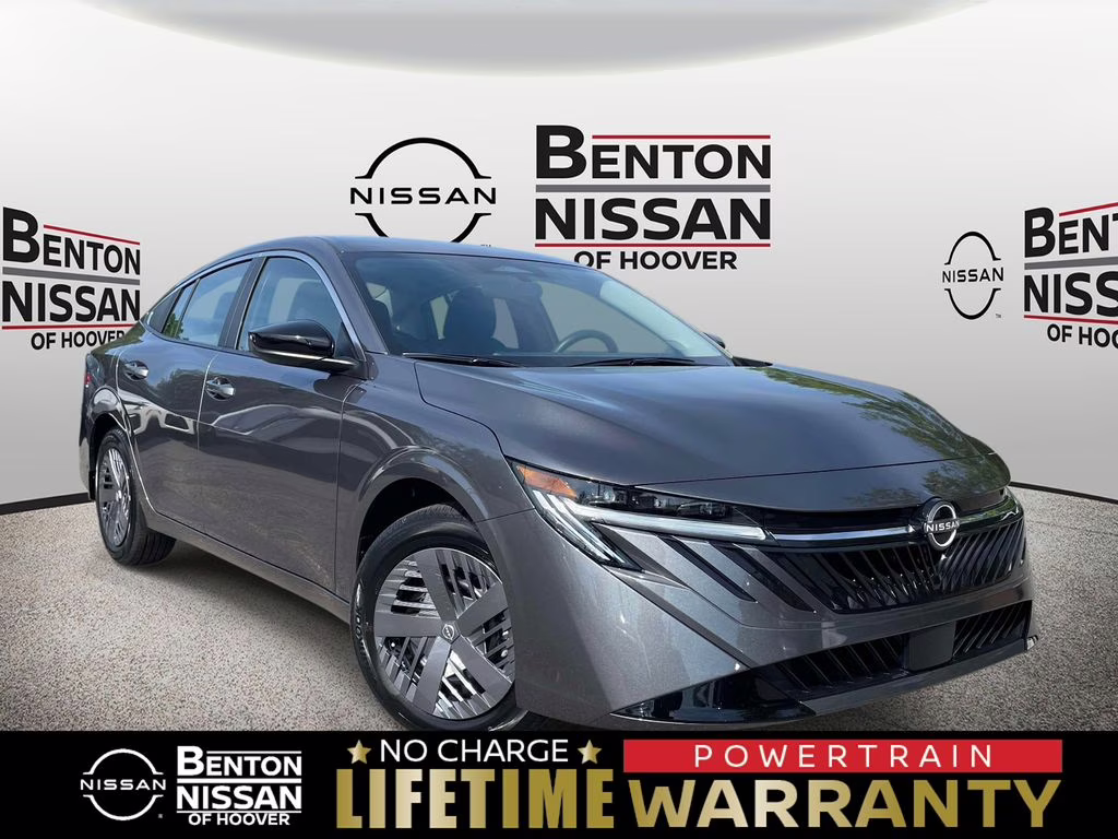 2026 Gun Metallic Nissan Sentra SV FWD Sedan