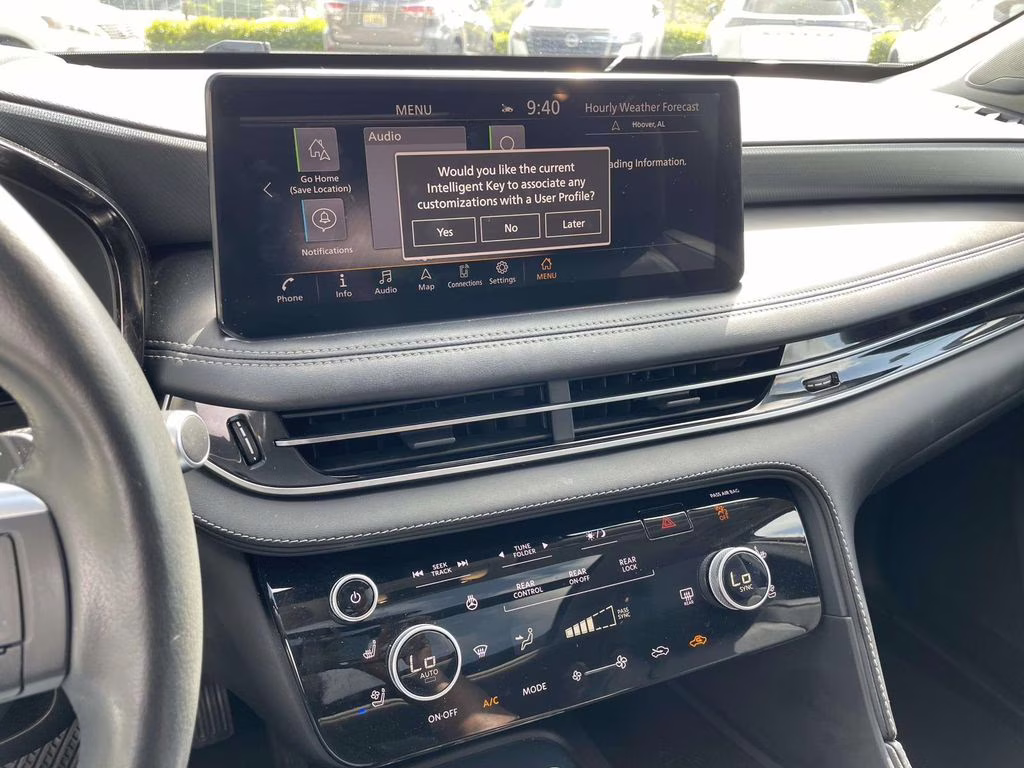 2023 Majestic White INFINITI QX60 LUXE FWD SUV