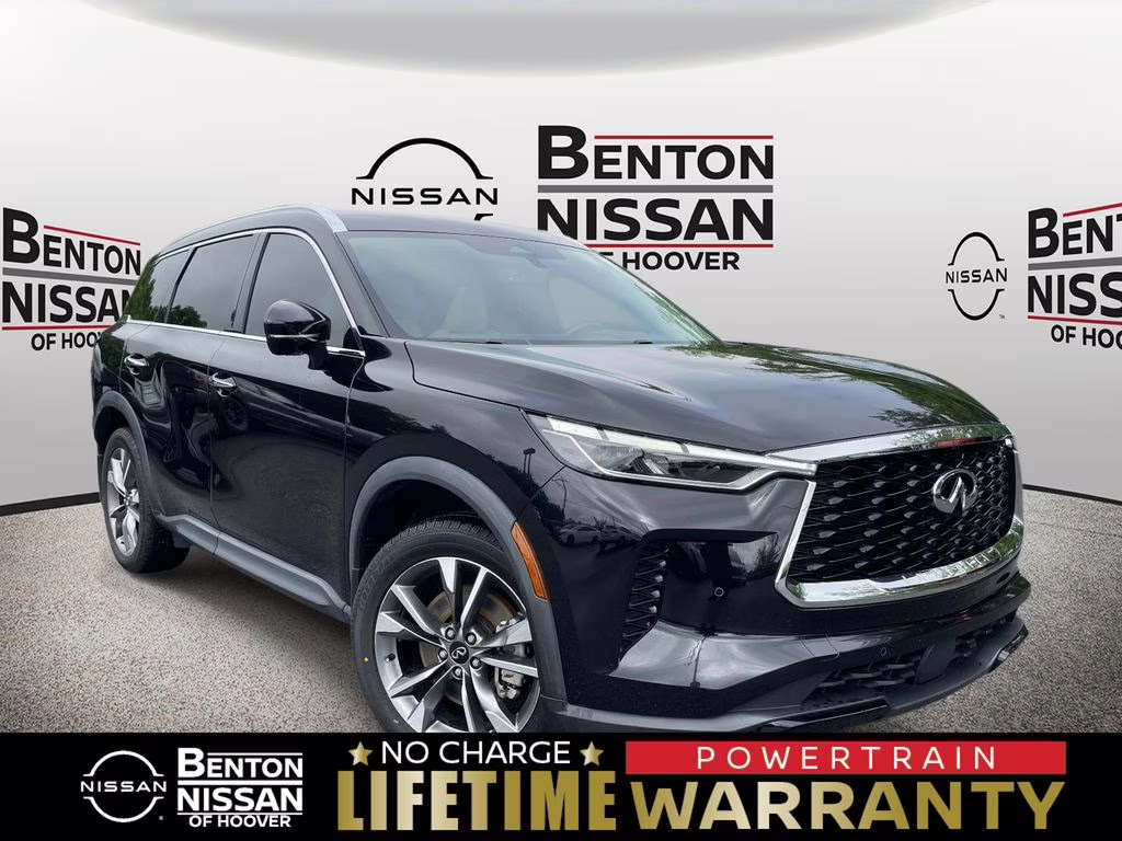 2023 Mineral Black INFINITI QX60 LUXE FWD SUV