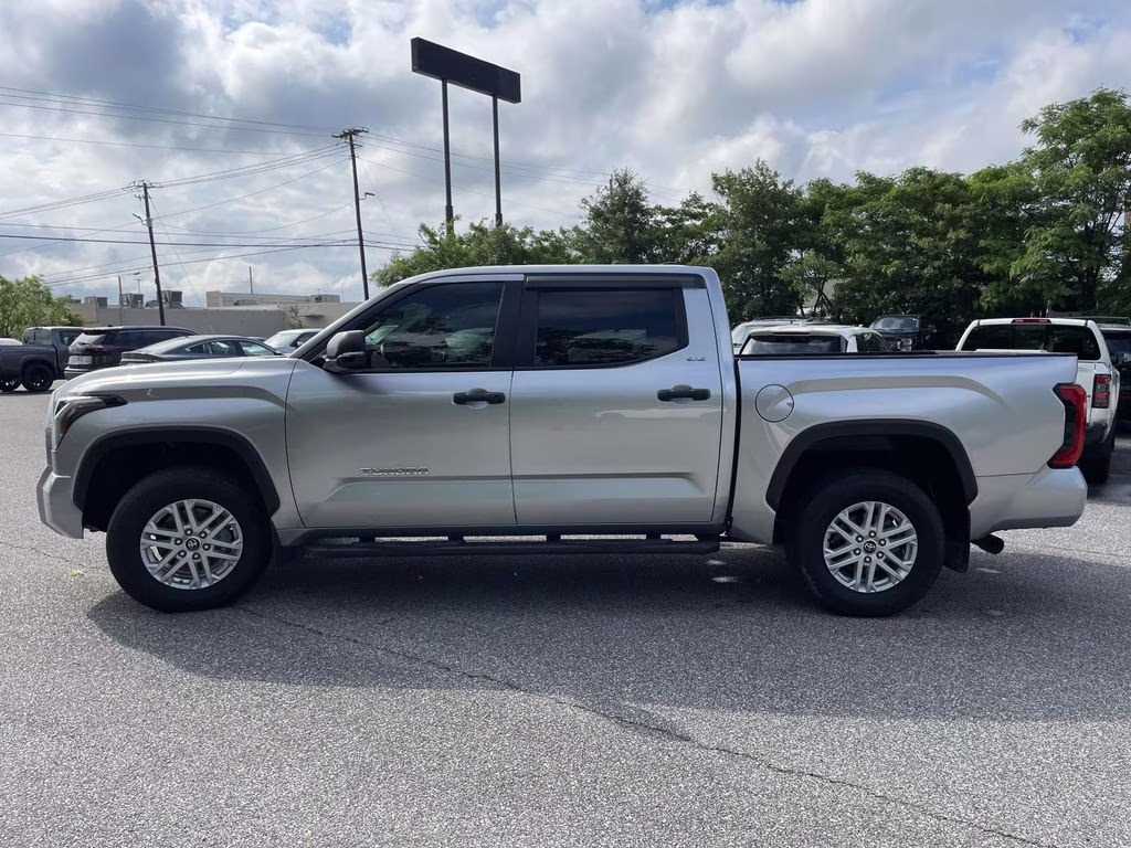 2024 Celestial Silver Metallic Toyota Tundra SR5 4X4 Truck
