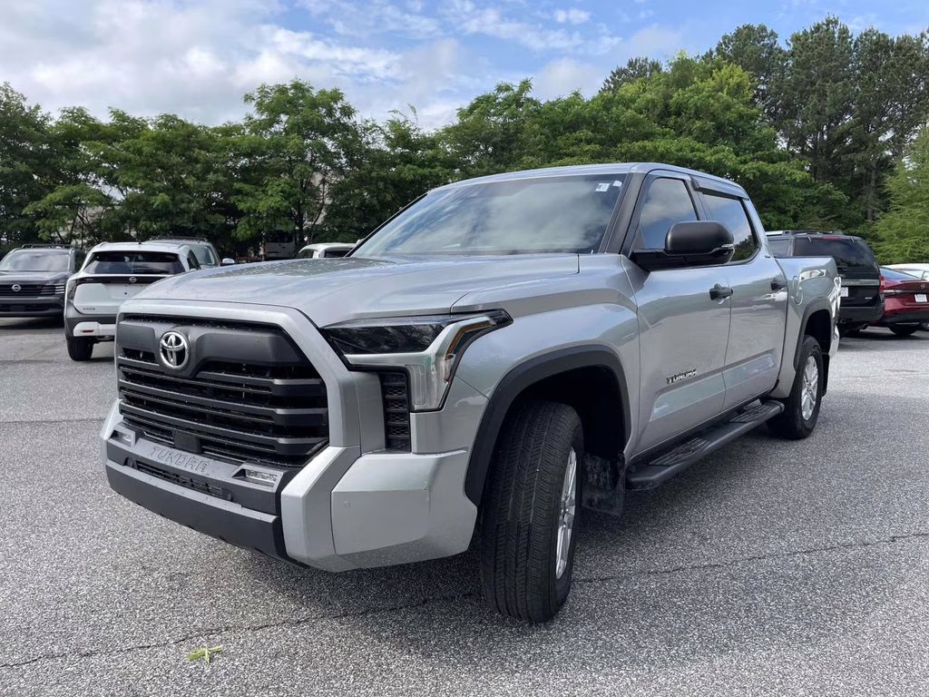 2024 Celestial Silver Metallic Toyota Tundra SR5 4X4 Truck