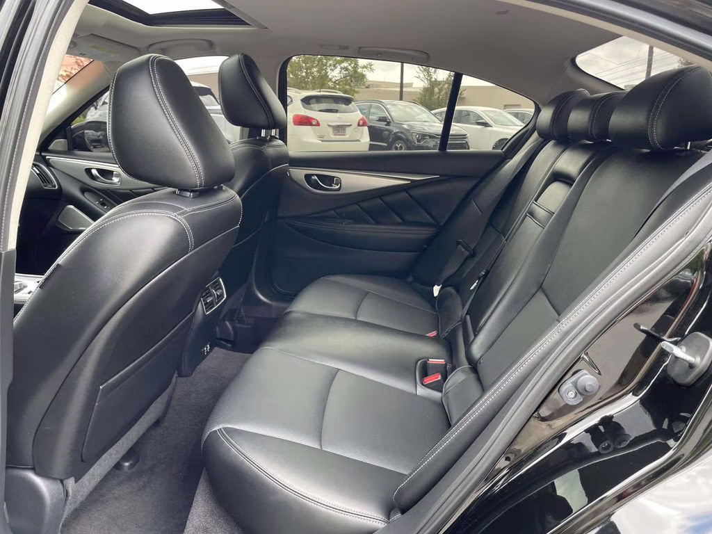 2023 Black Obsidian INFINITI Q50 LUXE AWD Sedan