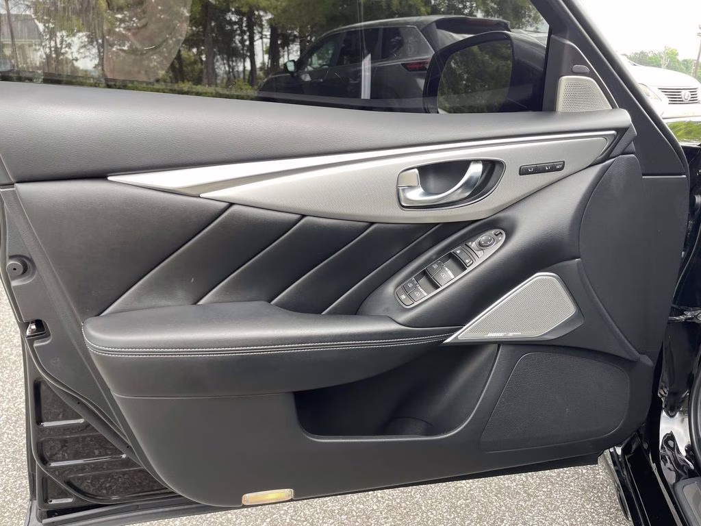 2023 Black Obsidian INFINITI Q50 LUXE AWD Sedan
