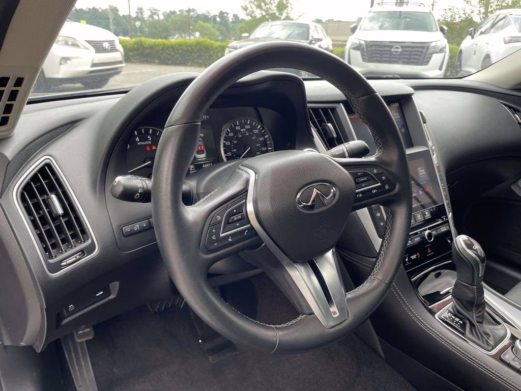 2023 Black Obsidian INFINITI Q50 LUXE AWD Sedan