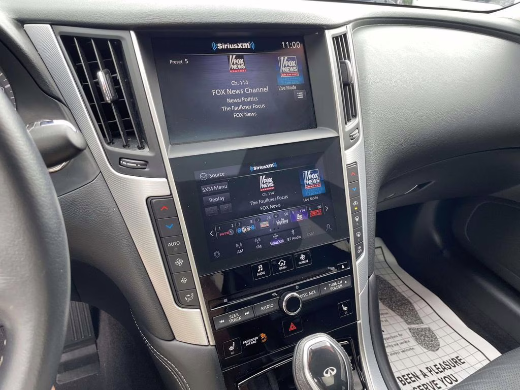 2023 Black Obsidian INFINITI Q50 LUXE AWD Sedan