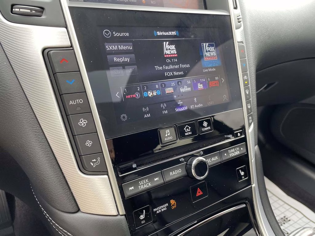 2023 Black Obsidian INFINITI Q50 LUXE AWD Sedan