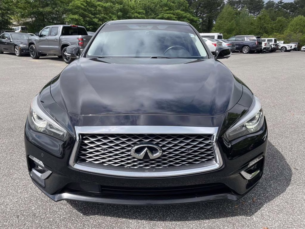 2023 Black Obsidian INFINITI Q50 LUXE AWD Sedan