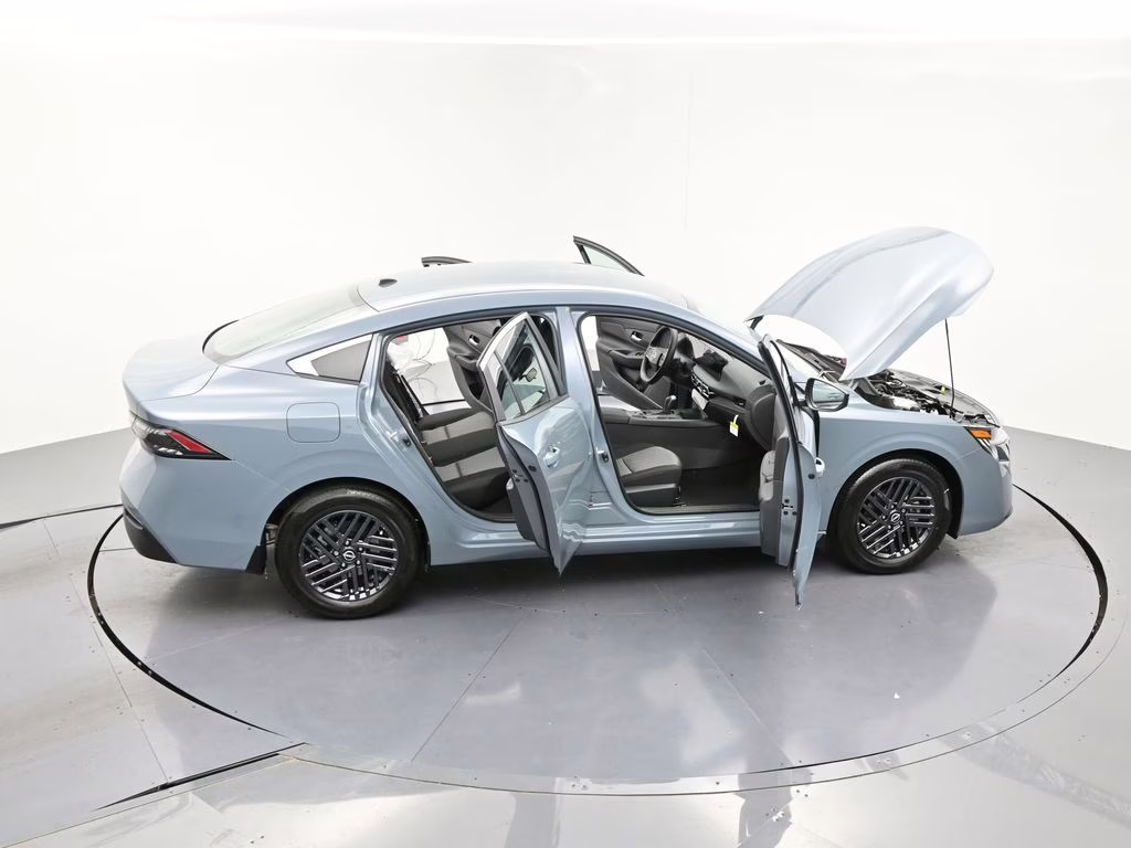 2026 Atlantic Gray Metallic Nissan Sentra SV FWD Sedan