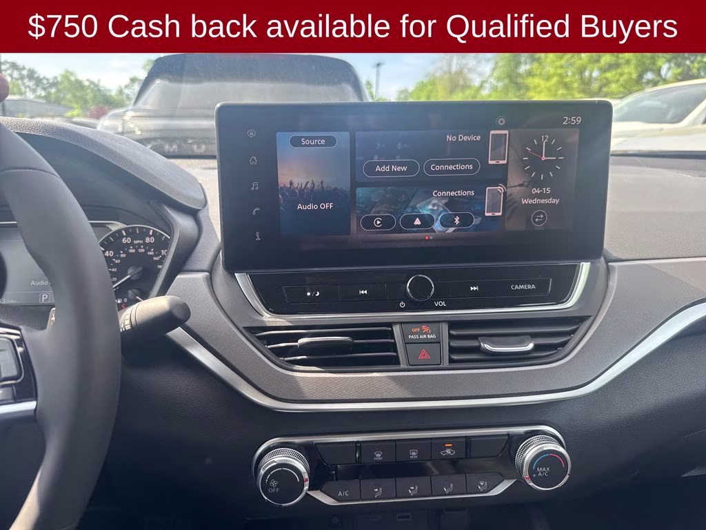 2026 Gray Sky/Super Black Nissan Altima 2.5 SR FWD Sedan