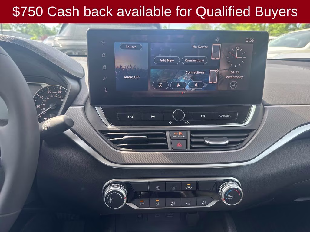 2026 Gray Sky/Super Black Nissan Altima 2.5 SR FWD Sedan