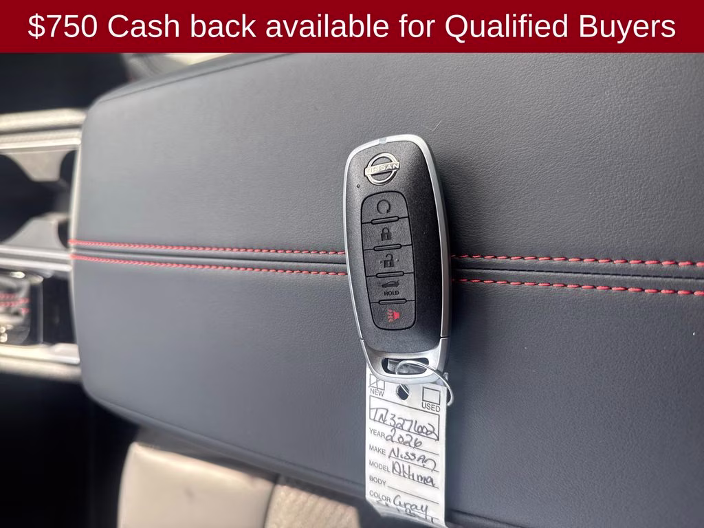 2026 Gray Sky/Super Black Nissan Altima 2.5 SR FWD Sedan