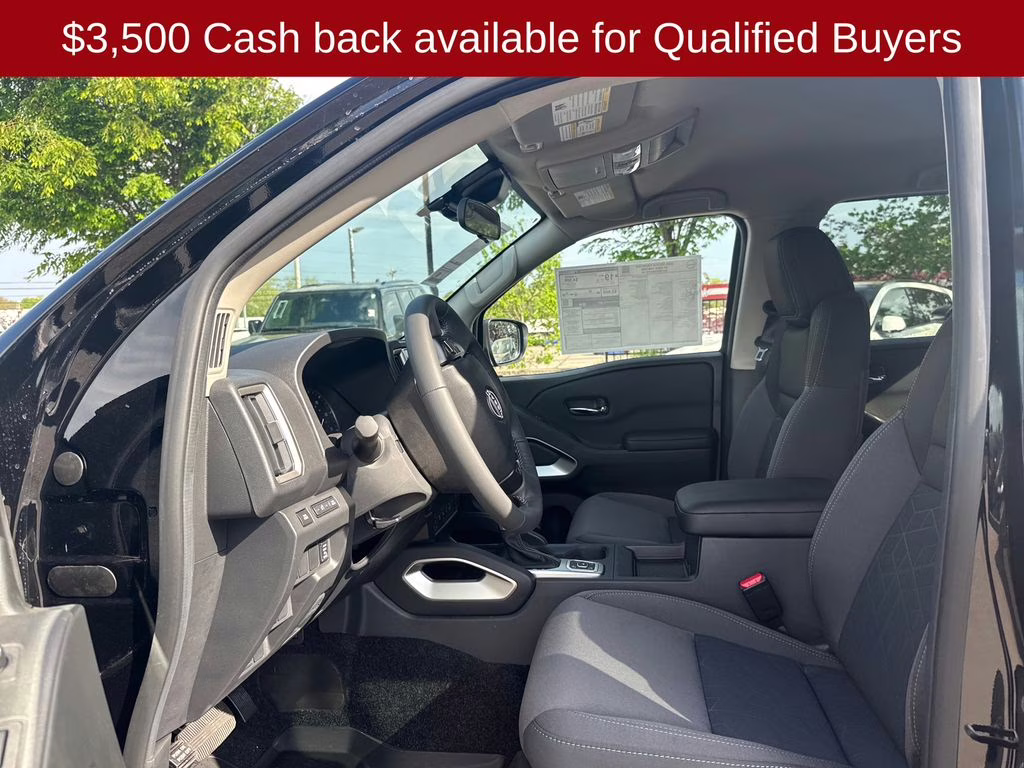 2026 Super Black Nissan Frontier SV 4X4 Truck