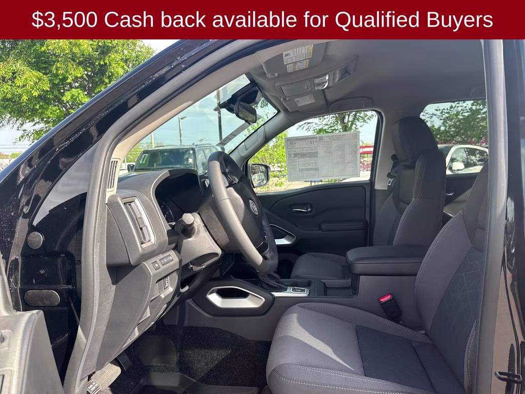 2026 Super Black Nissan Frontier SV 4X4 Truck