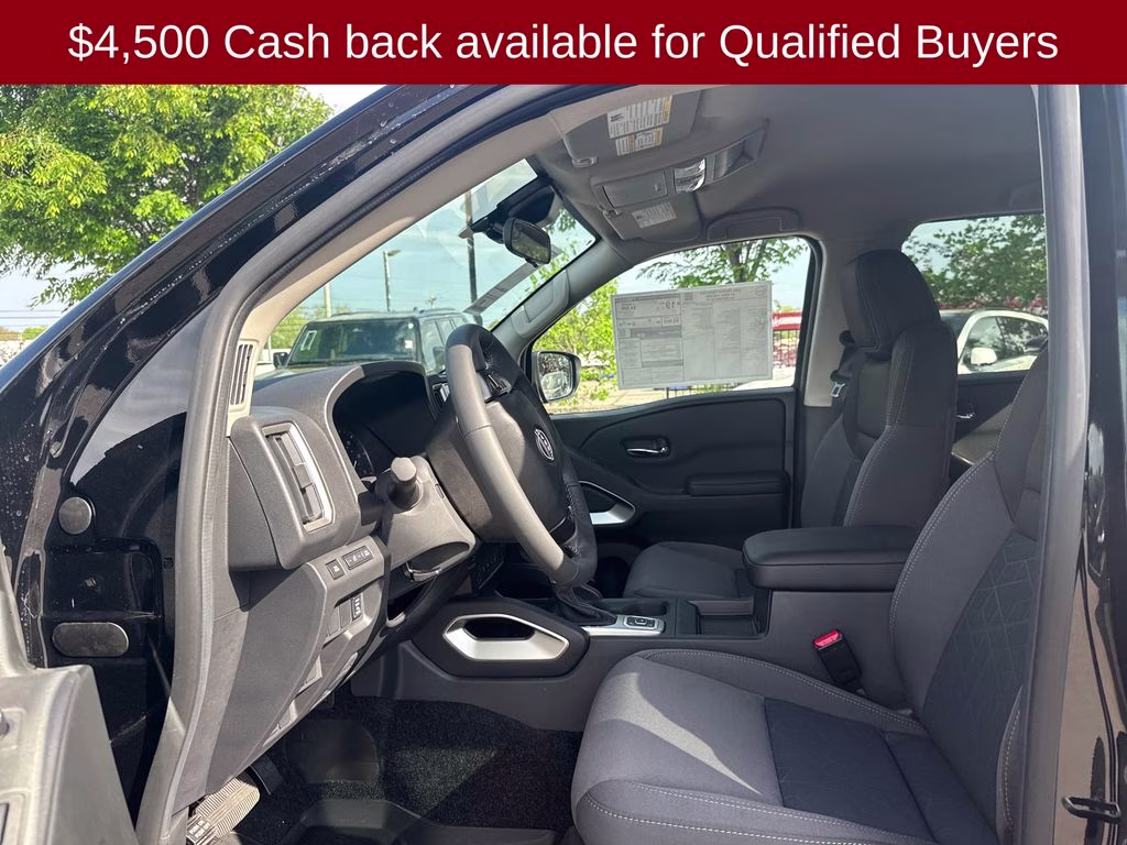2026 Super Black Nissan Frontier SV 4X4 Truck