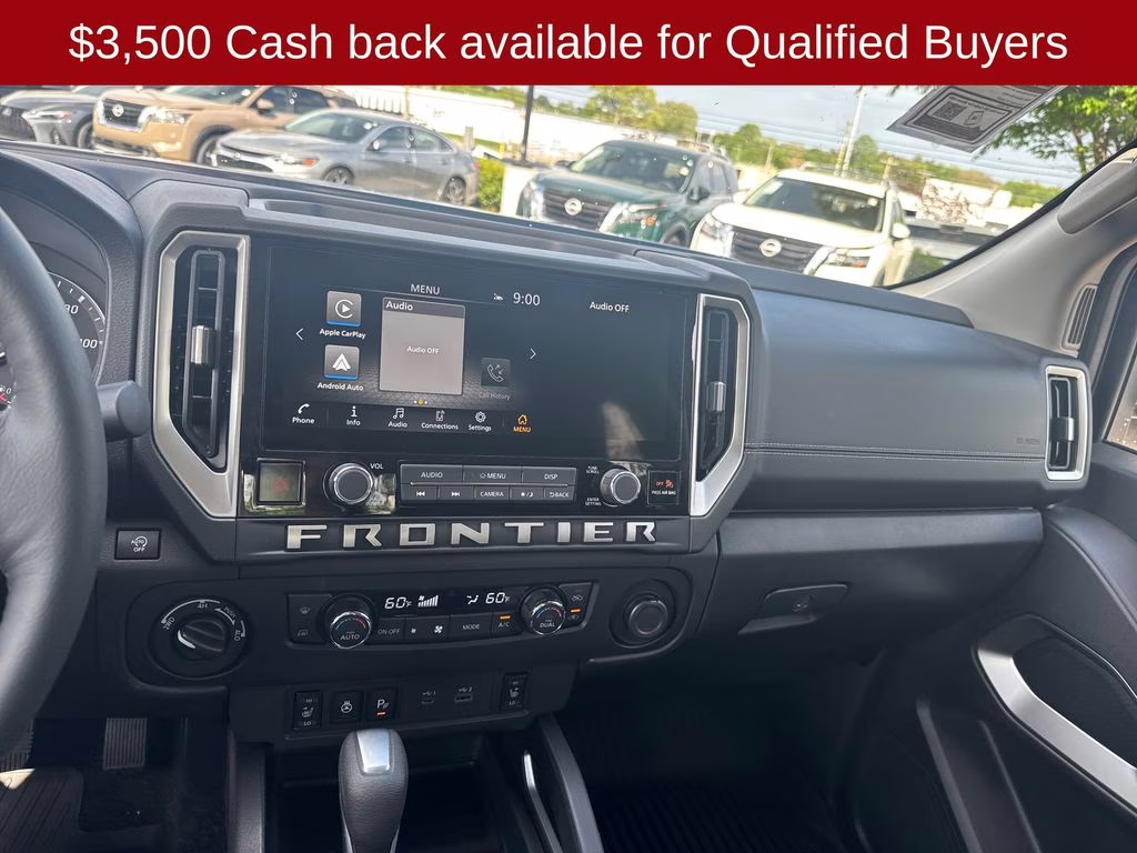 2026 Super Black Nissan Frontier SV 4X4 Truck