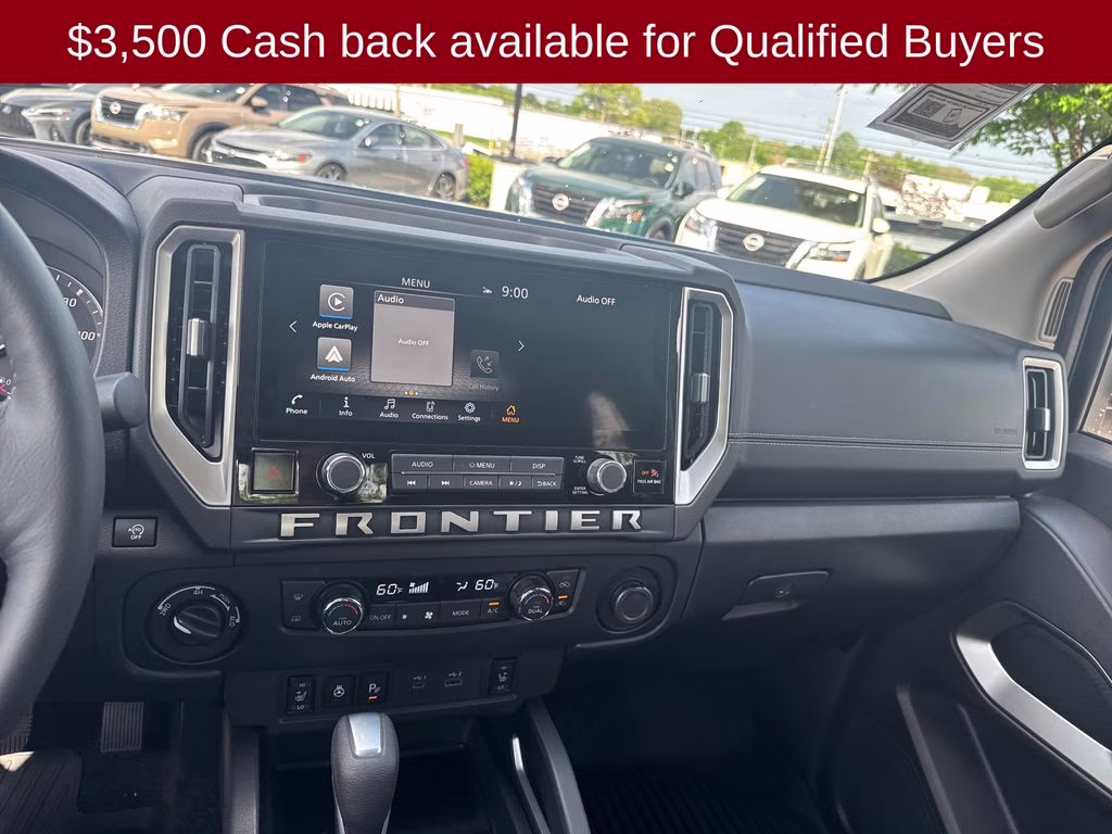 2026 Super Black Nissan Frontier SV 4X4 Truck