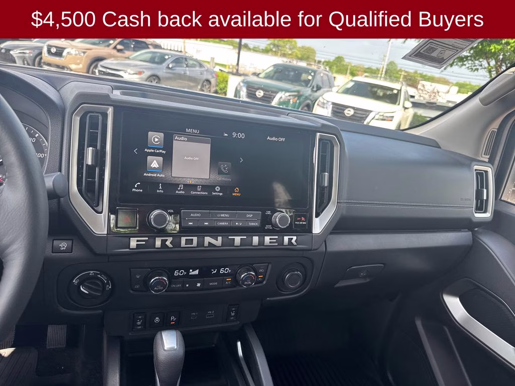 2026 Super Black Nissan Frontier SV 4X4 Truck