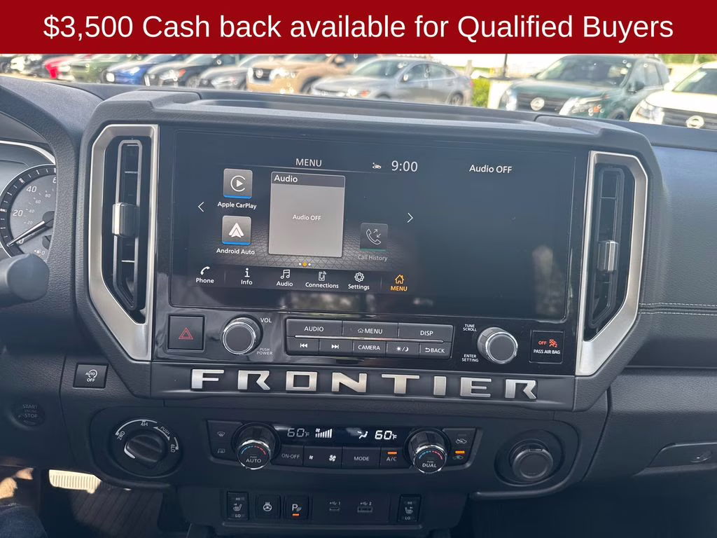 2026 Super Black Nissan Frontier SV 4X4 Truck