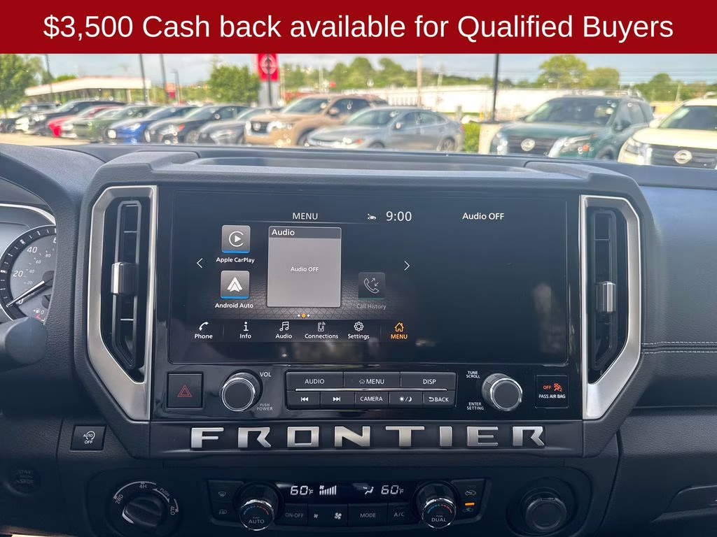 2026 Super Black Nissan Frontier SV 4X4 Truck