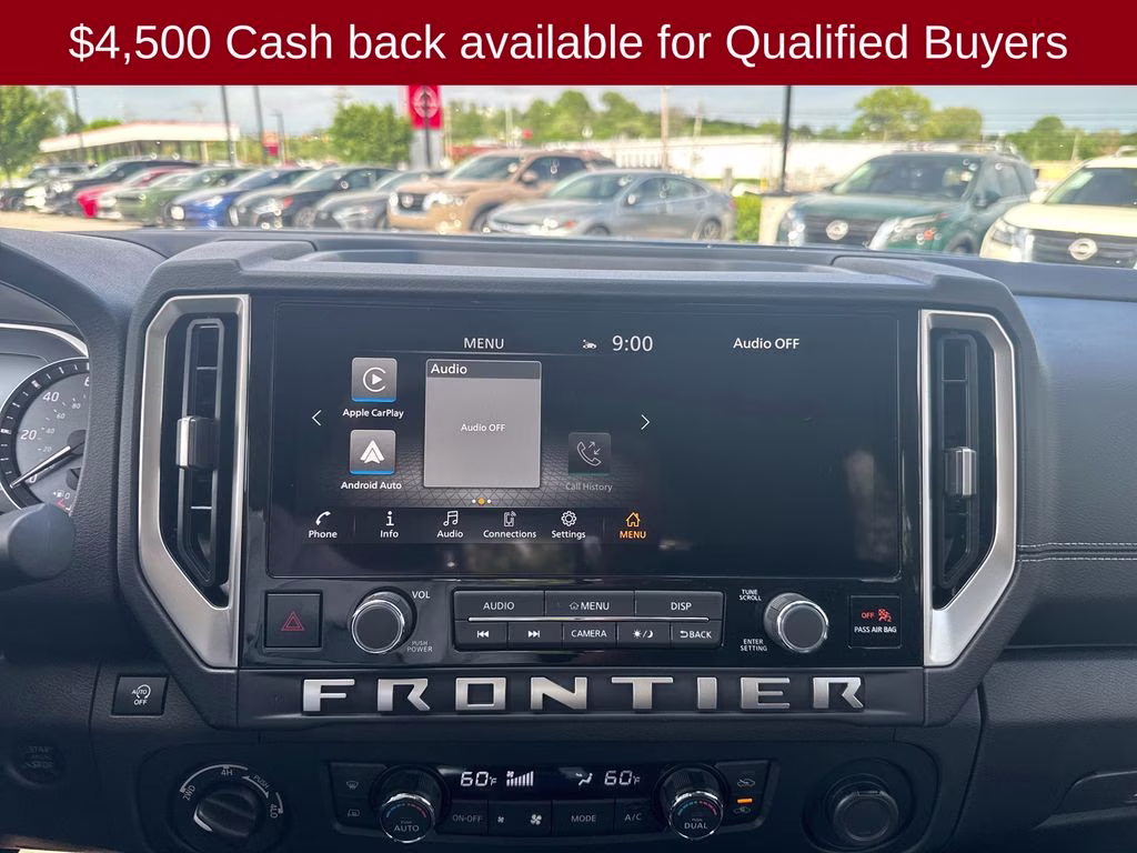 2026 Super Black Nissan Frontier SV 4X4 Truck