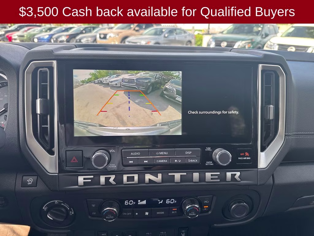 2026 Super Black Nissan Frontier SV 4X4 Truck