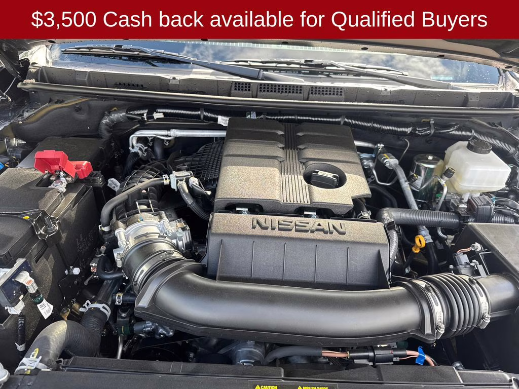 2026 Super Black Nissan Frontier SV 4X4 Truck