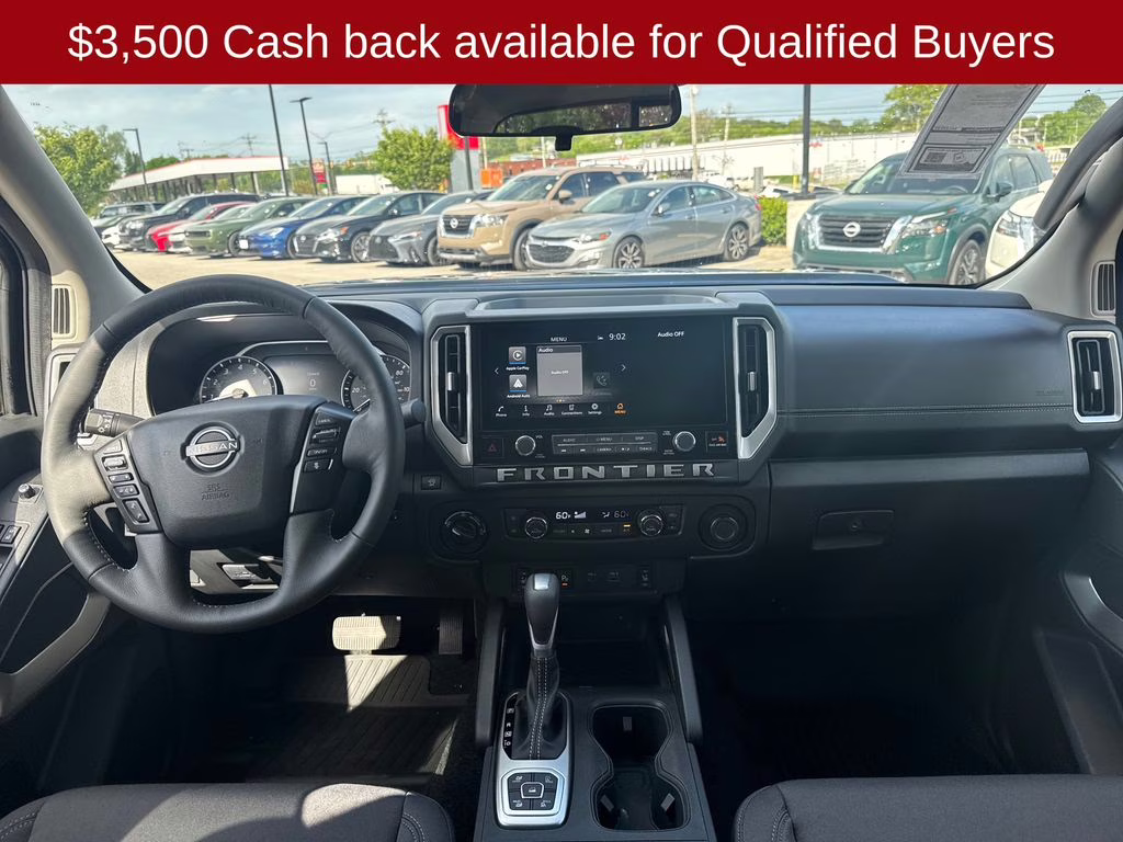 2026 Super Black Nissan Frontier SV 4X4 Truck