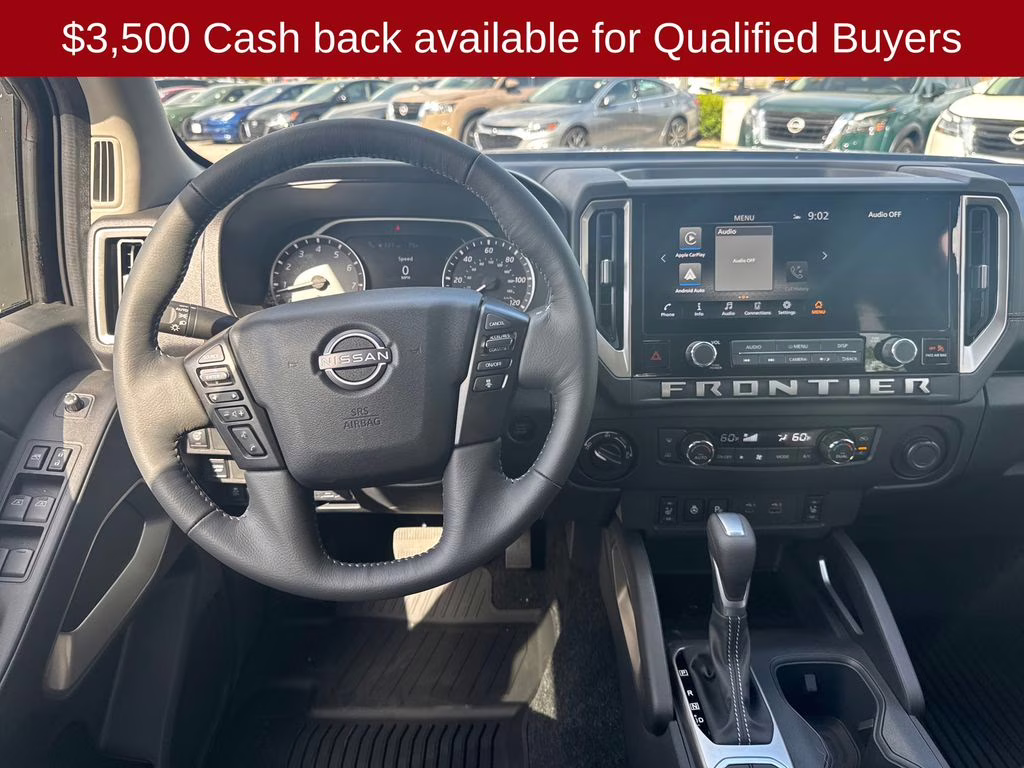 2026 Super Black Nissan Frontier SV 4X4 Truck