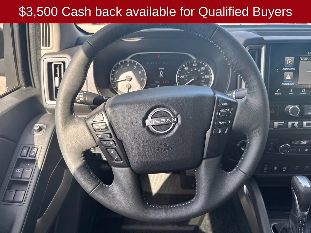 2026 Super Black Nissan Frontier SV 4X4 Truck