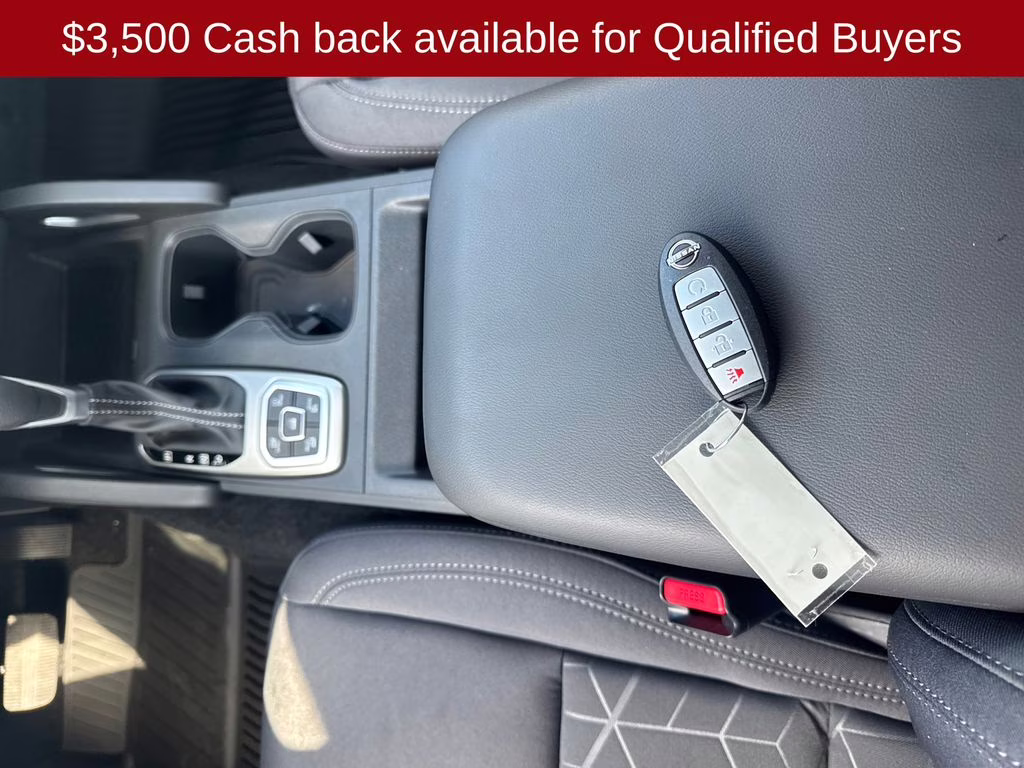 2026 Super Black Nissan Frontier SV 4X4 Truck