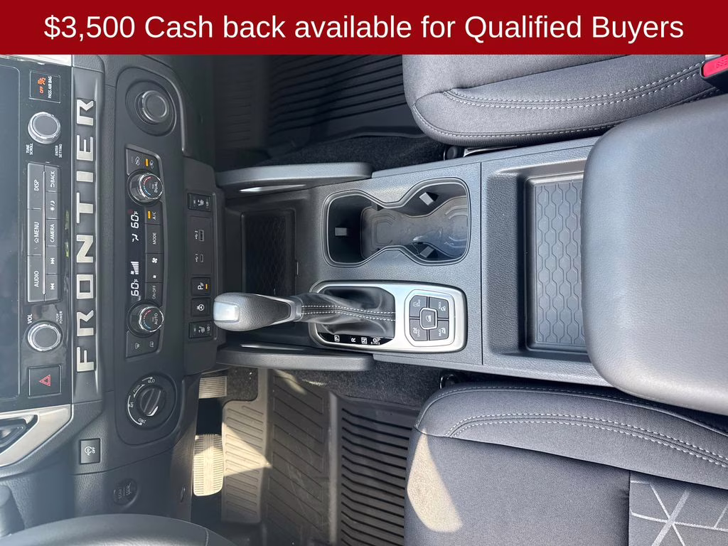 2026 Super Black Nissan Frontier SV 4X4 Truck