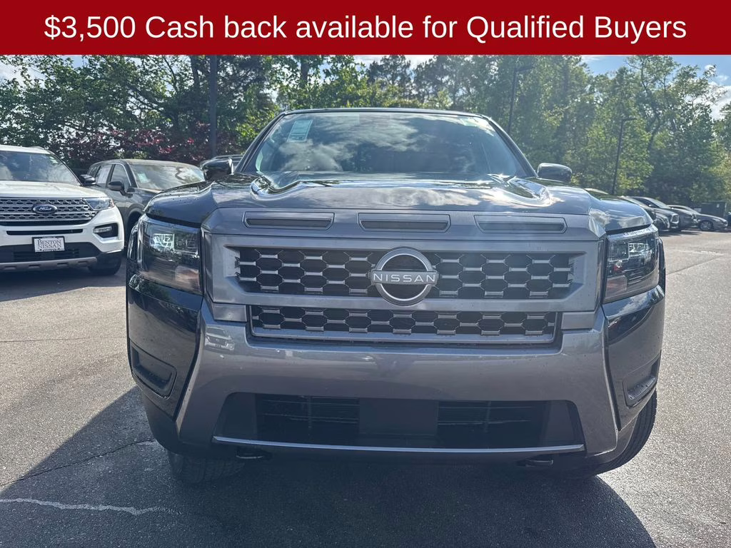 2026 Super Black Nissan Frontier SV 4X4 Truck