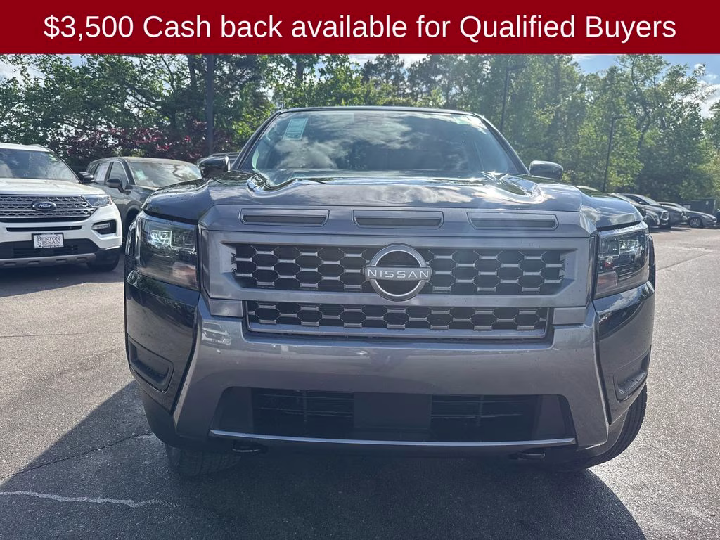 2026 Super Black Nissan Frontier SV 4X4 Truck