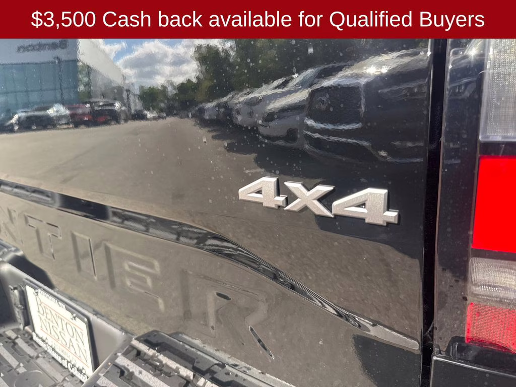 2026 Super Black Nissan Frontier SV 4X4 Truck