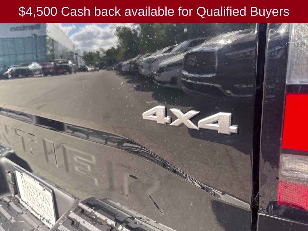 2026 Super Black Nissan Frontier SV 4X4 Truck