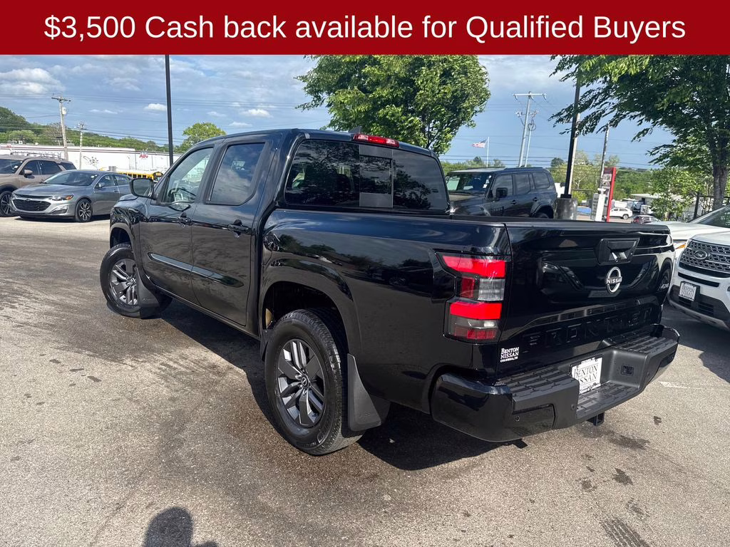 2026 Super Black Nissan Frontier SV 4X4 Truck