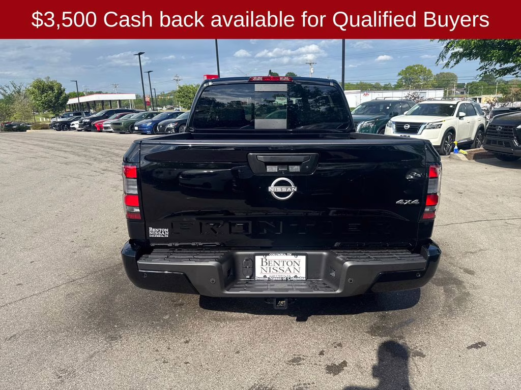2026 Super Black Nissan Frontier SV 4X4 Truck