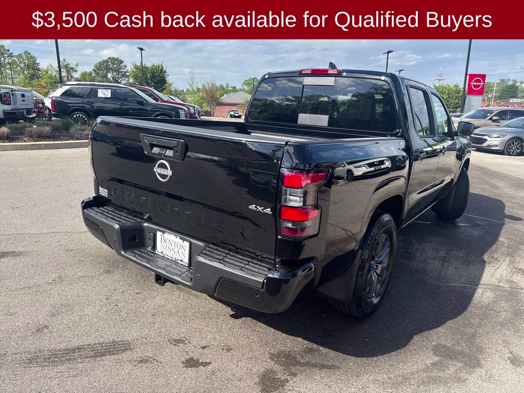2026 Super Black Nissan Frontier SV 4X4 Truck