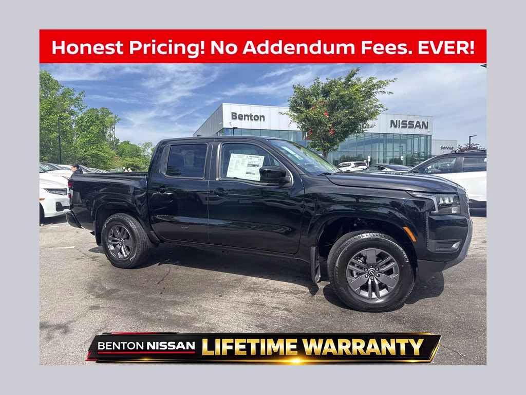 2026 Super Black Nissan Frontier SV 4X4 Truck