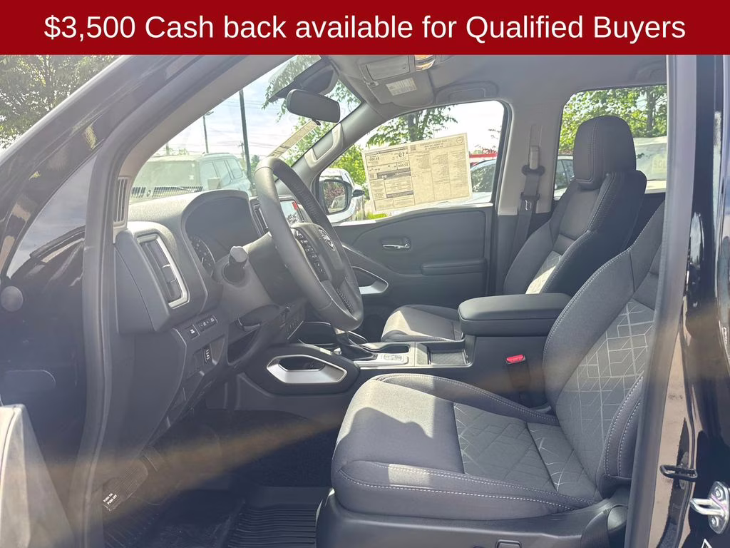 2026 Super Black Nissan Frontier SV 4X4 Truck