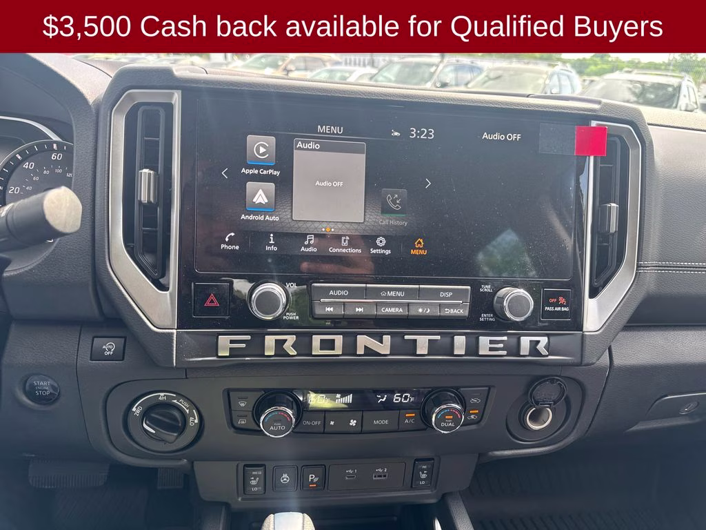 2026 Super Black Nissan Frontier SV 4X4 Truck