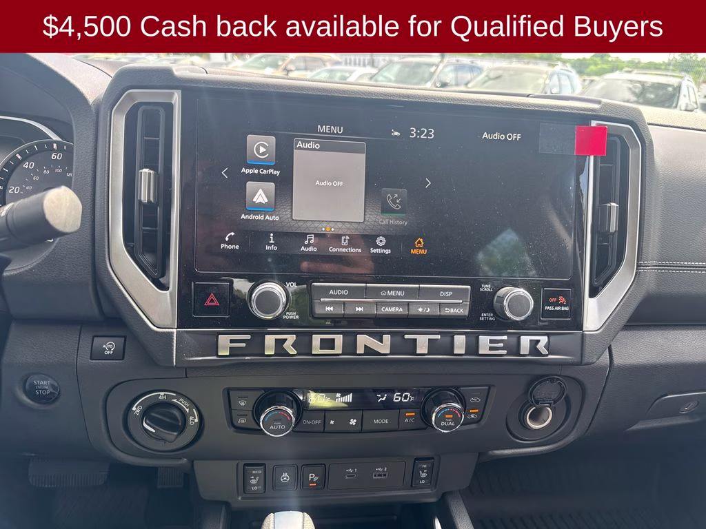 2026 Super Black Nissan Frontier SV 4X4 Truck
