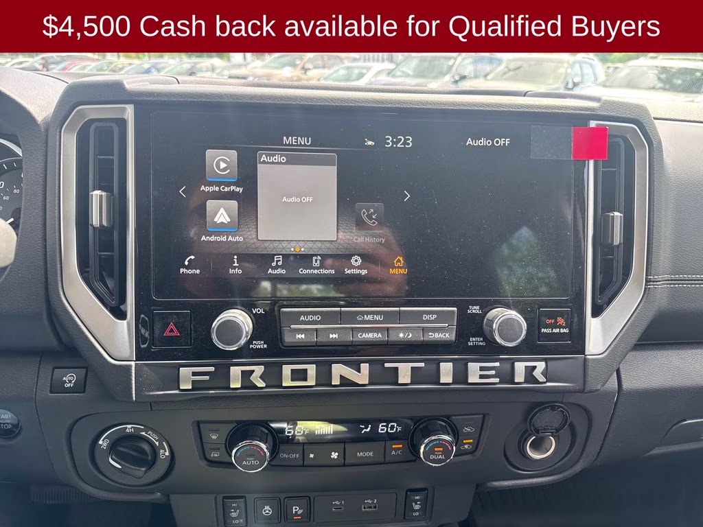 2026 Super Black Nissan Frontier SV 4X4 Truck