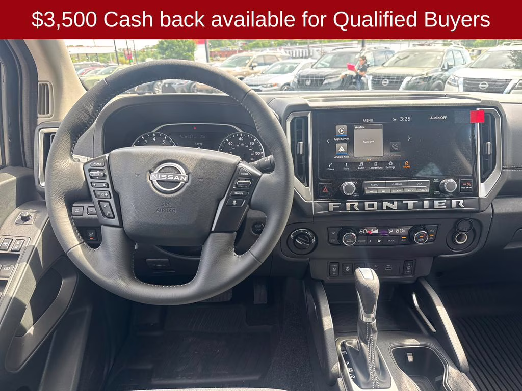 2026 Super Black Nissan Frontier SV 4X4 Truck