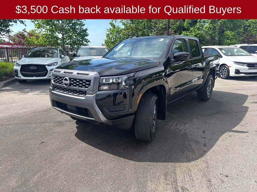 2026 Super Black Nissan Frontier SV 4X4 Truck