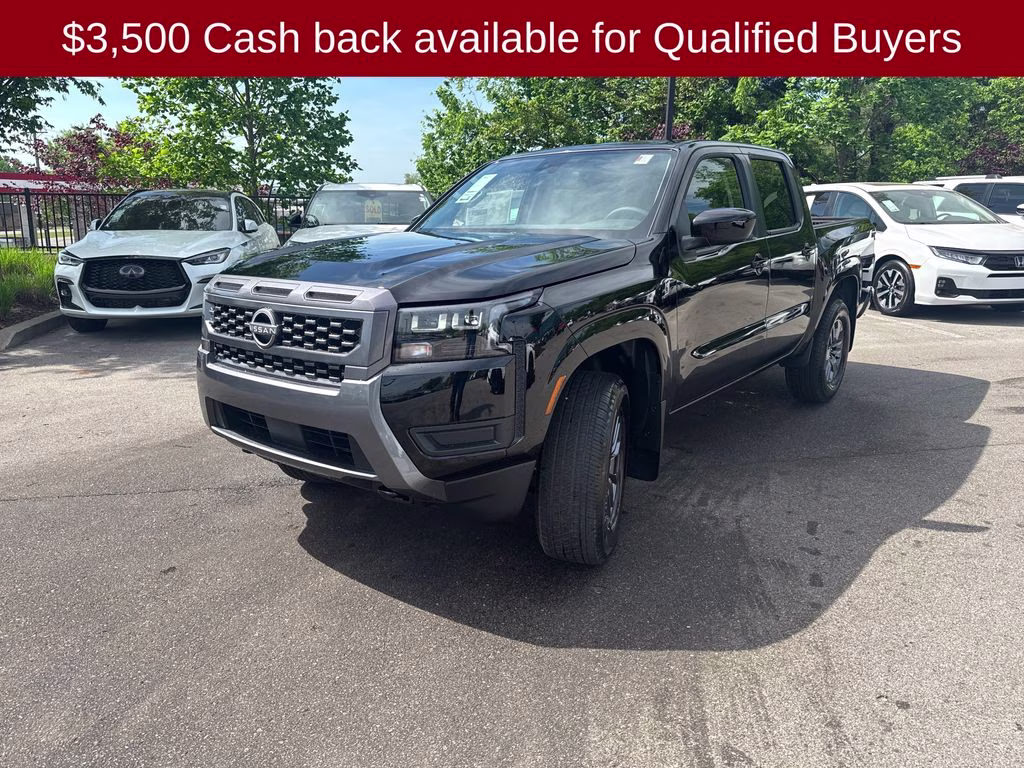 2026 Super Black Nissan Frontier SV 4X4 Truck
