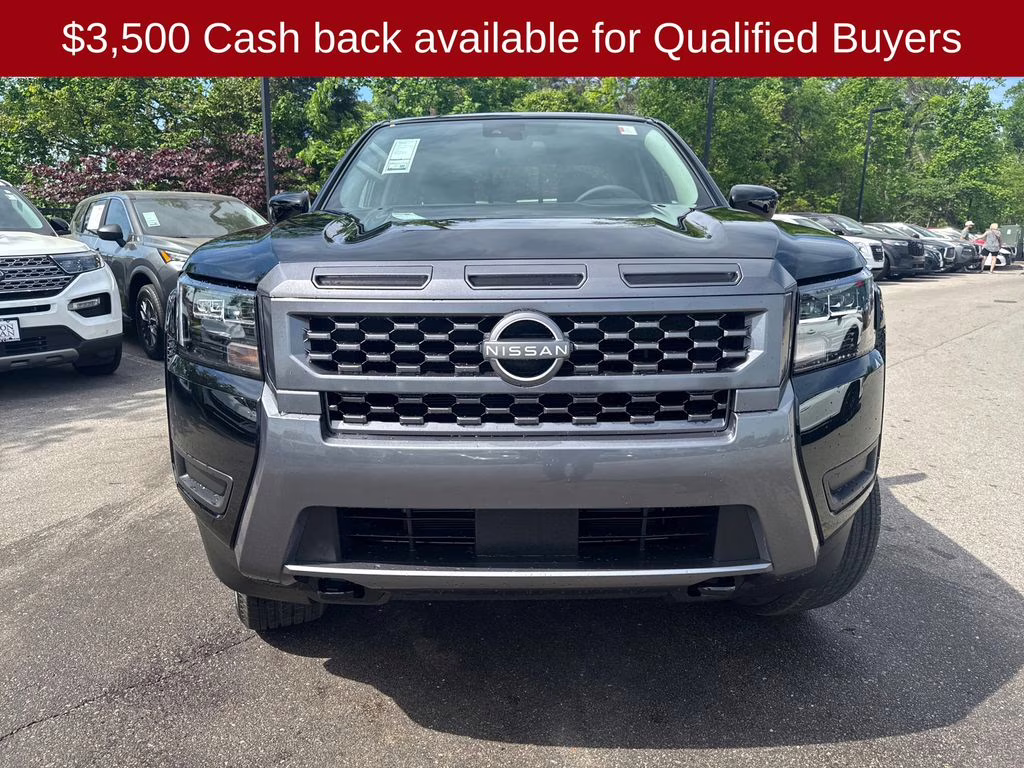 2026 Super Black Nissan Frontier SV 4X4 Truck