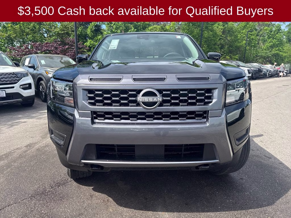2026 Super Black Nissan Frontier SV 4X4 Truck